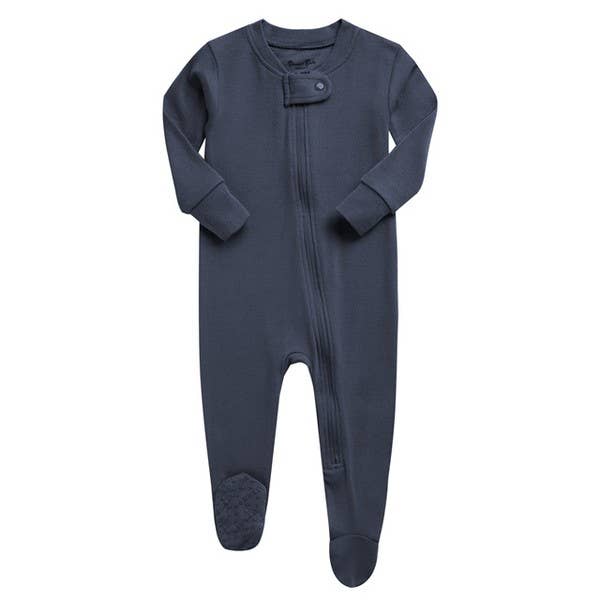 Modal Charcoal Baby Footie