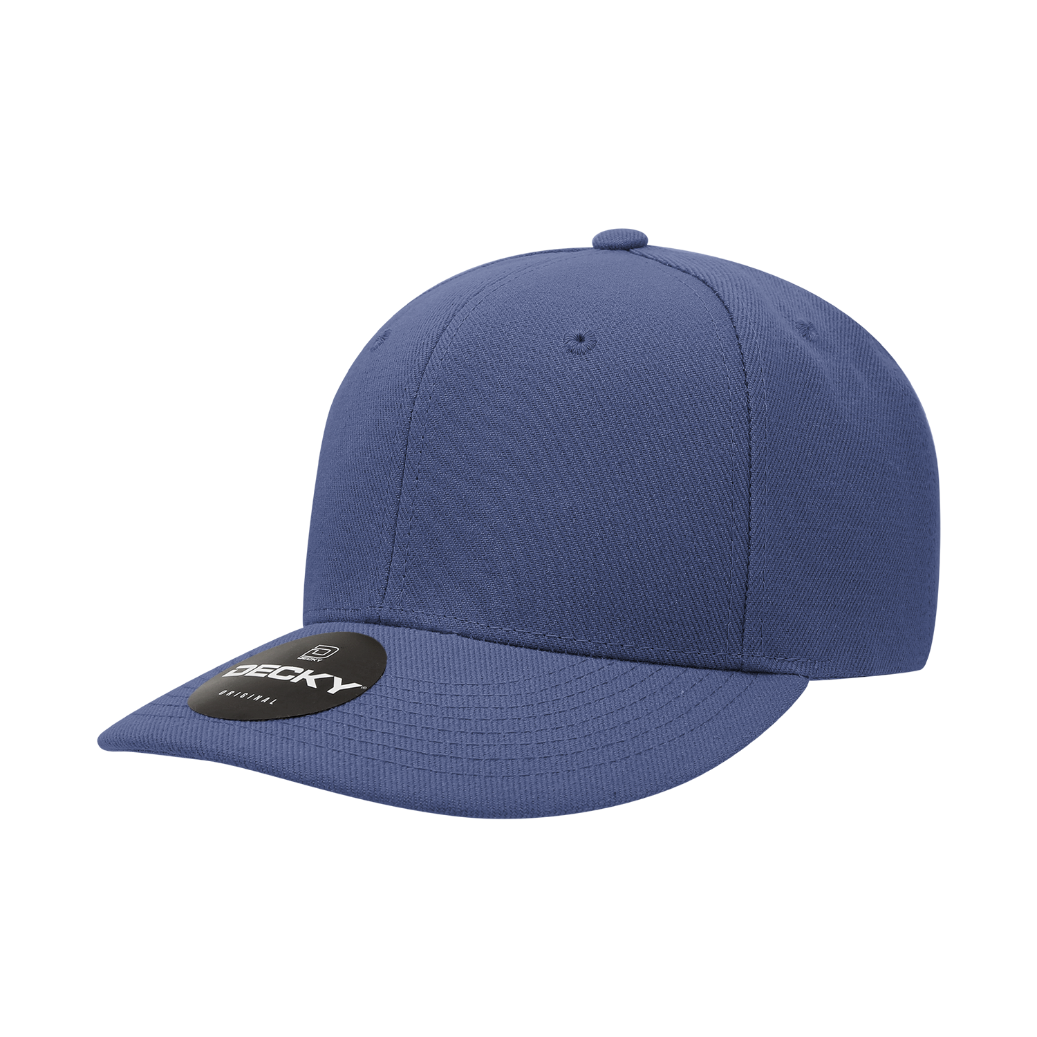 Decky 207 - Deluxe, Mid Pro Baseball Caps - 207: Black/Grey