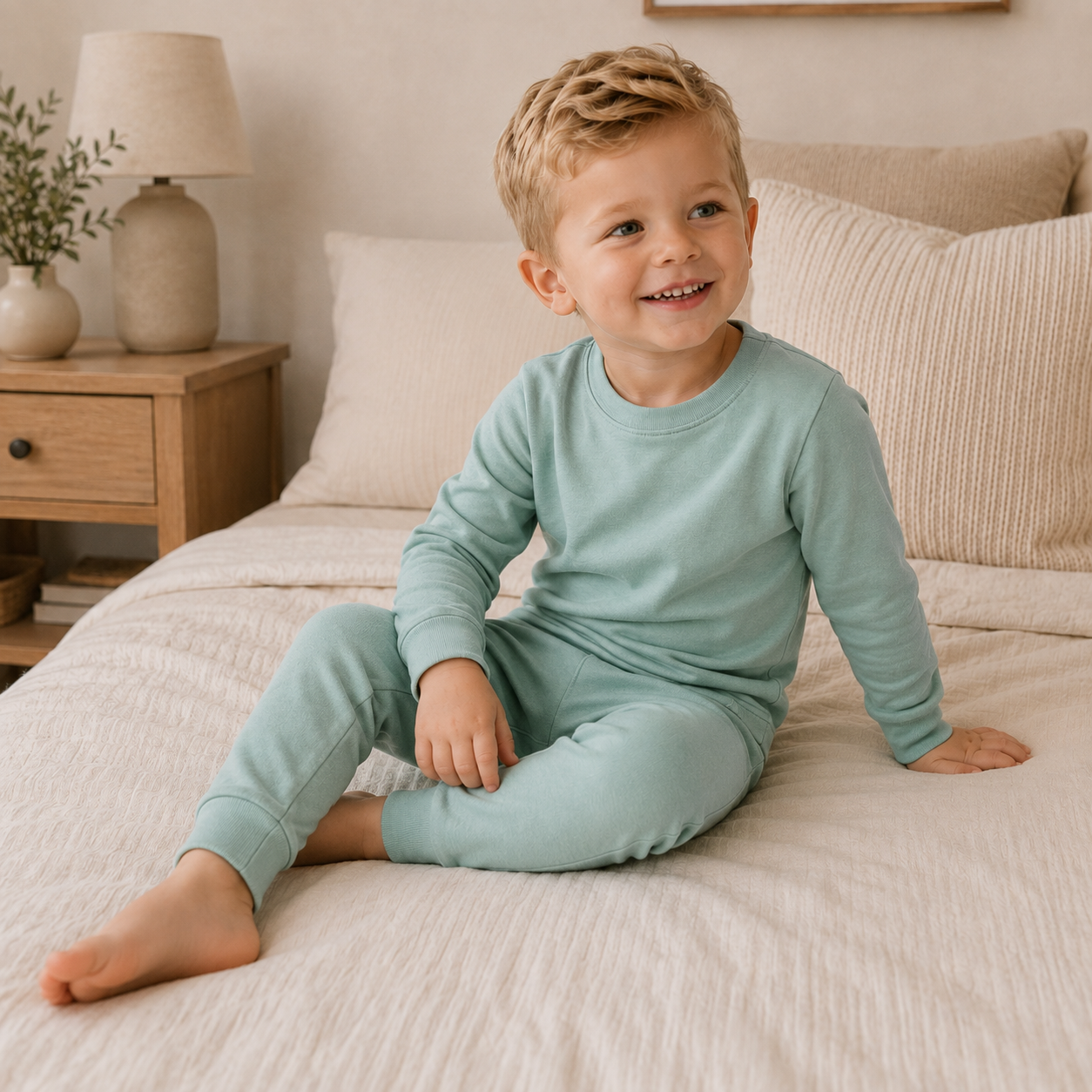 Mint Chocolate Long Sleeve PJs