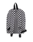Checker Print Backpack