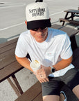Sorry about my Husband / Wife Vintage Trucker Hat