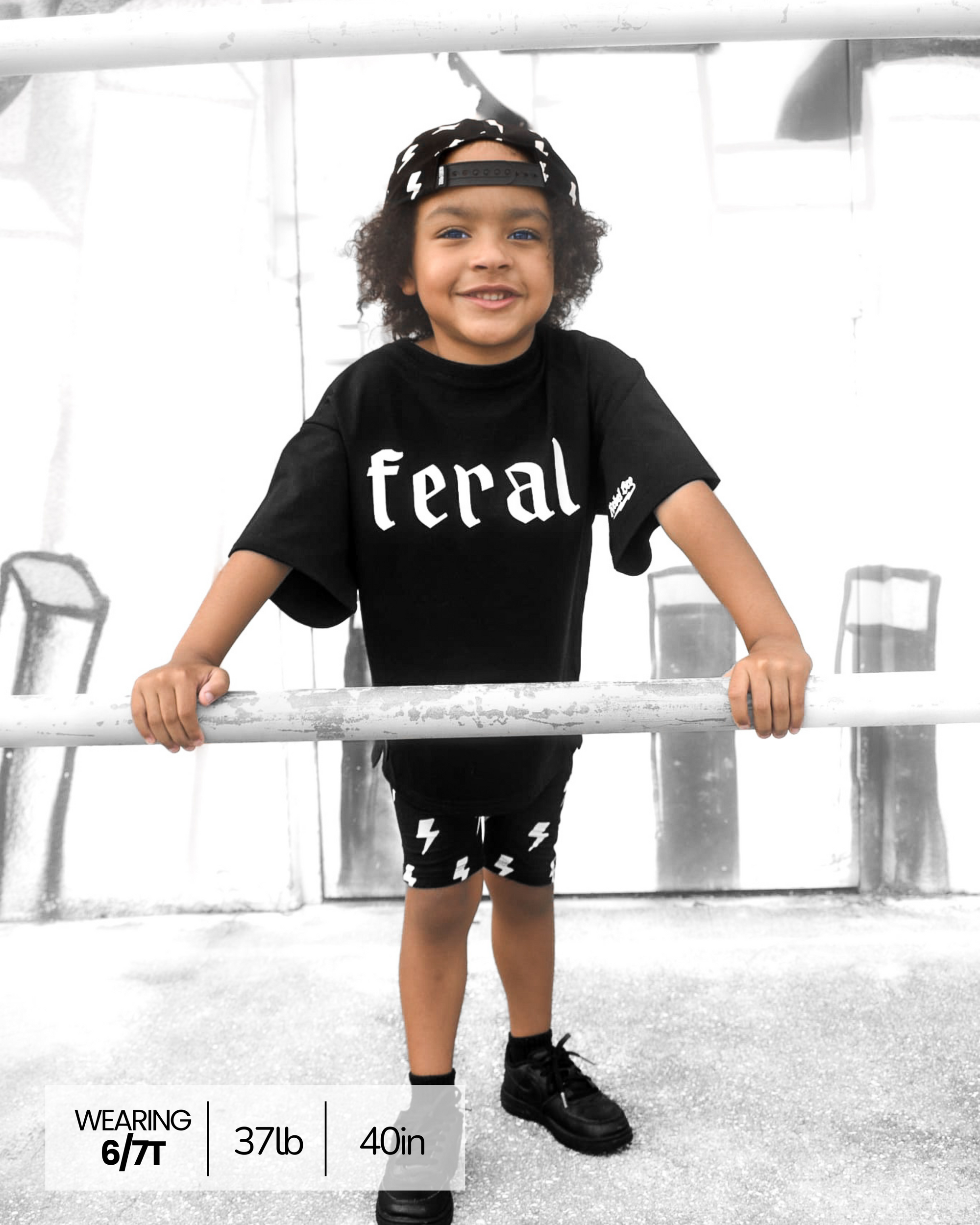 Bamboo Graphic Tee in Feral