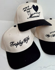 Trophy Wife - Black Vintage Trucker Hat