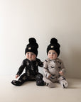 Bamboo Zip Pajamas | Midnight Skelly