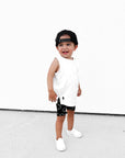 Bamboo Tank in White