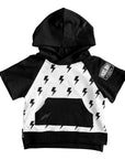 Short Sleeve Hoodie in Bowie