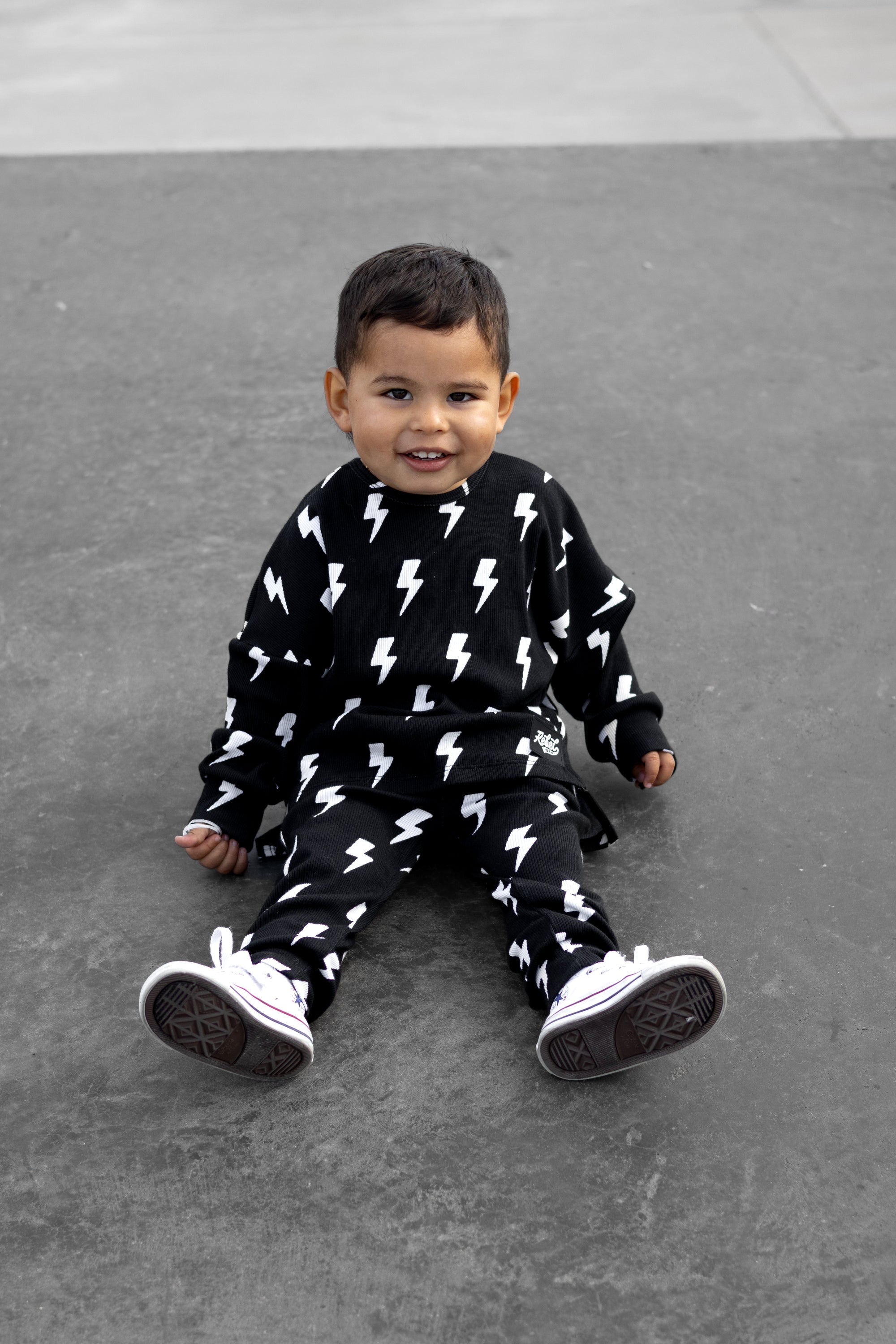 Organic Ribbed Set in Jagger