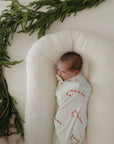 Bamboo Swaddle | Candy Cane