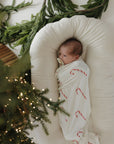 Bamboo Swaddle | Candy Cane