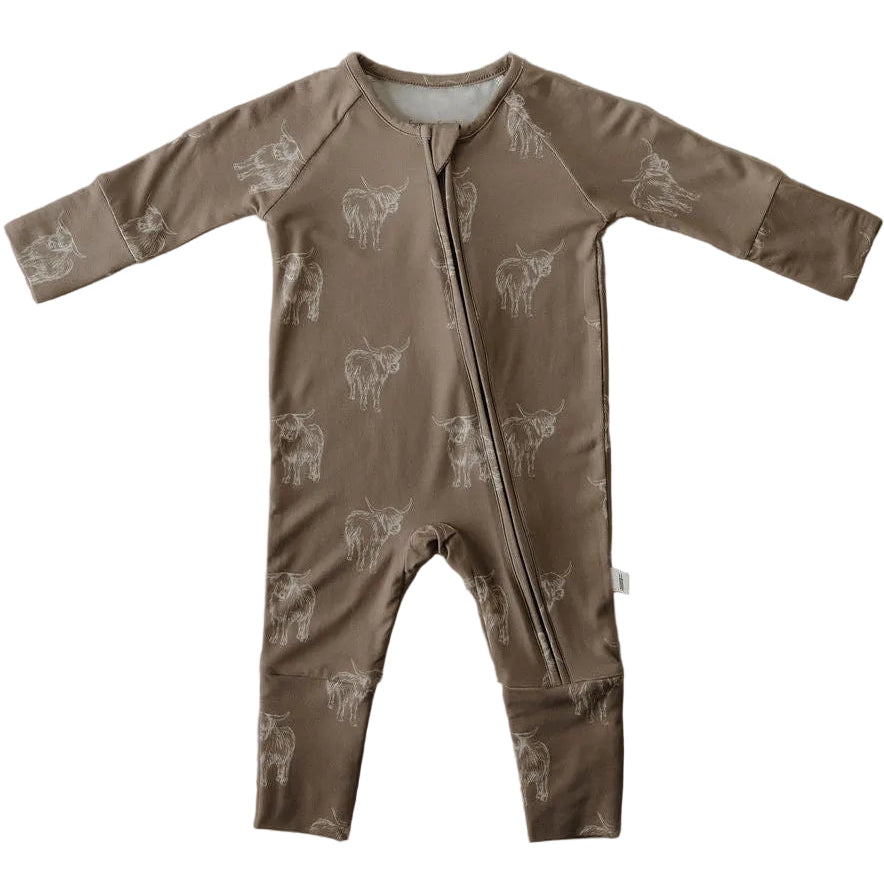 Bamboo Zip Pajamas | Highland
