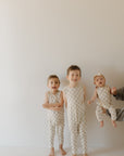 Harem Bamboo Romper | Checkerboard