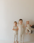 Harem Bamboo Romper | Checkerboard