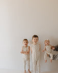 Harem Bamboo Romper | Checkerboard