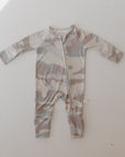 Bamboo Zip Pajamas | Camo