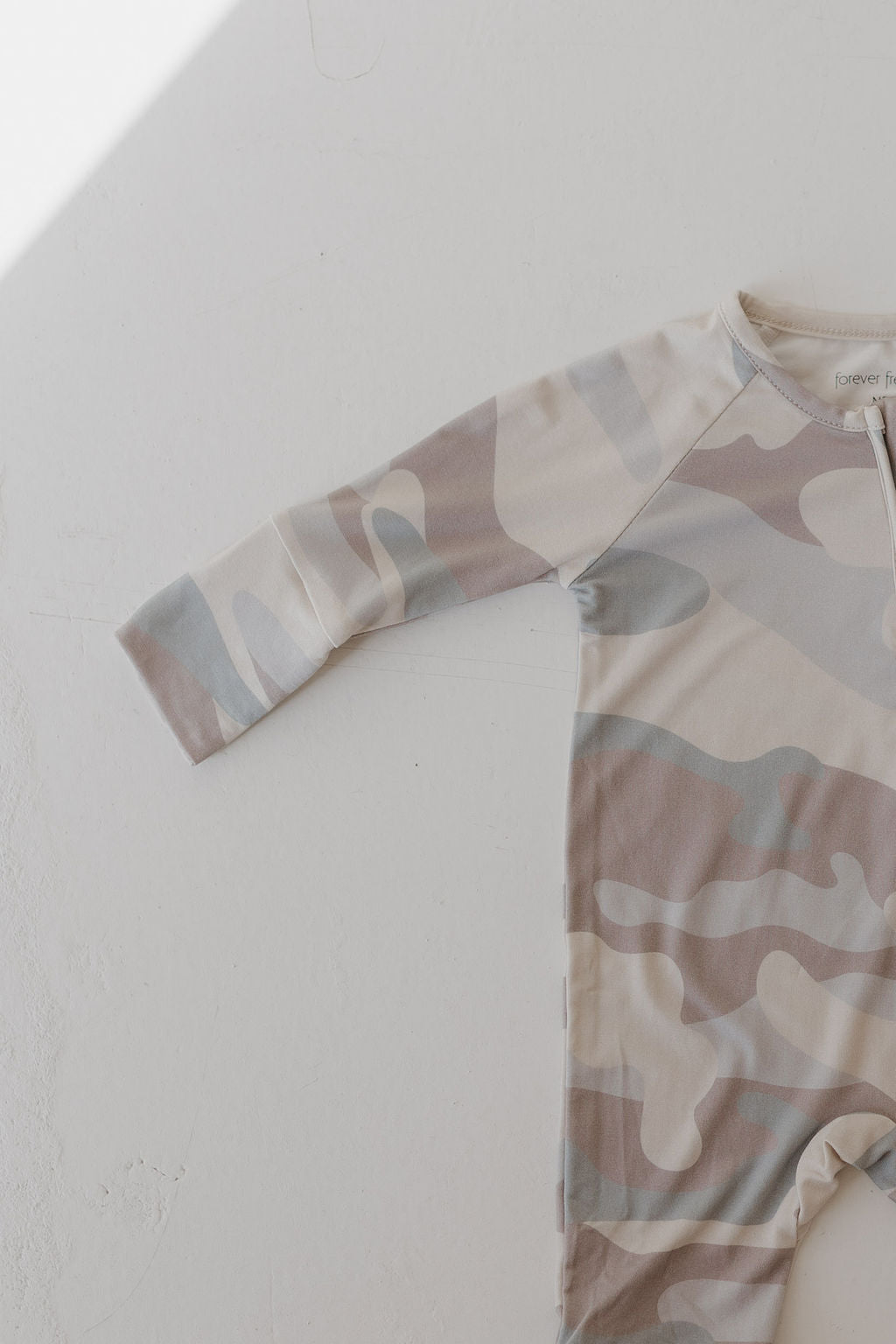 Bamboo Zip Pajamas | Camo