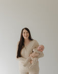 Women's Bamboo Pajama | Grid || MATCHING KIDS