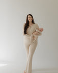Women's Bamboo Pajama | Grid || MATCHING KIDS