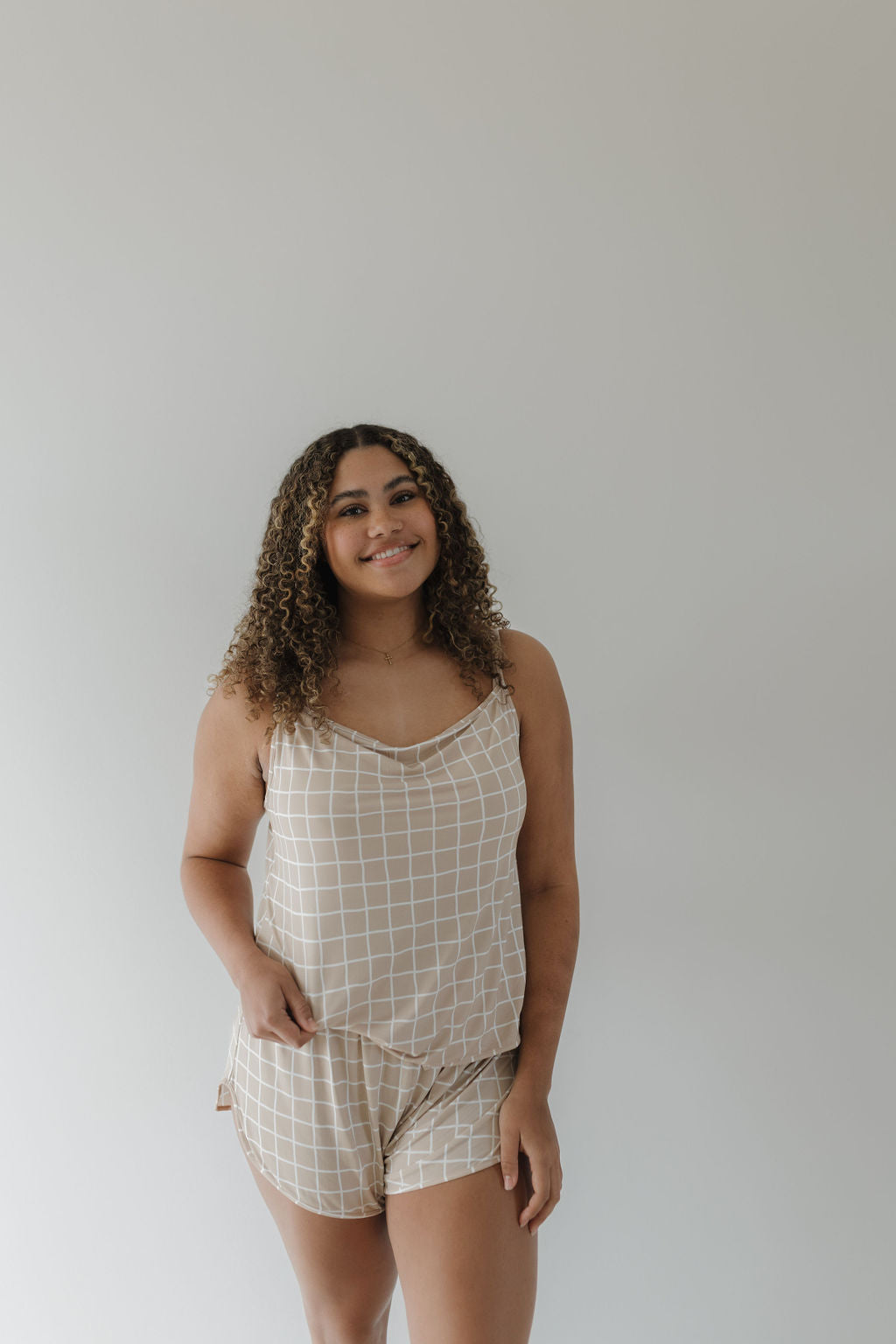 Cami Women&#39;s Bamboo Set | Grid