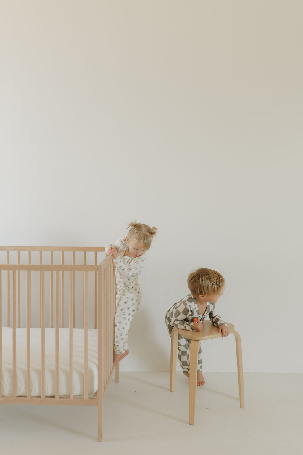 Bamboo Two Piece Pajamas | Oat &amp; Sage
