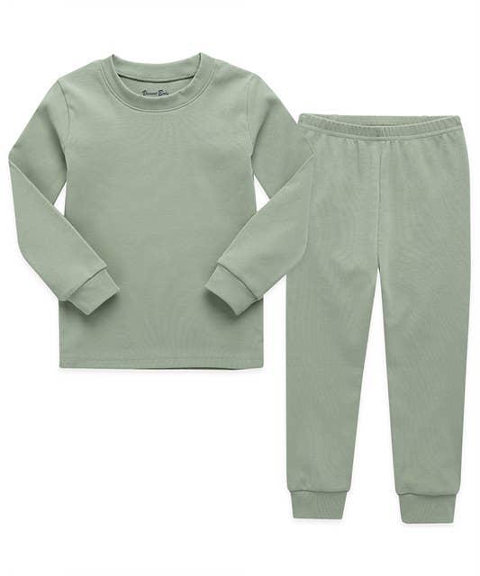 Daily Cotton Boys Girls Long Sleeve PJs