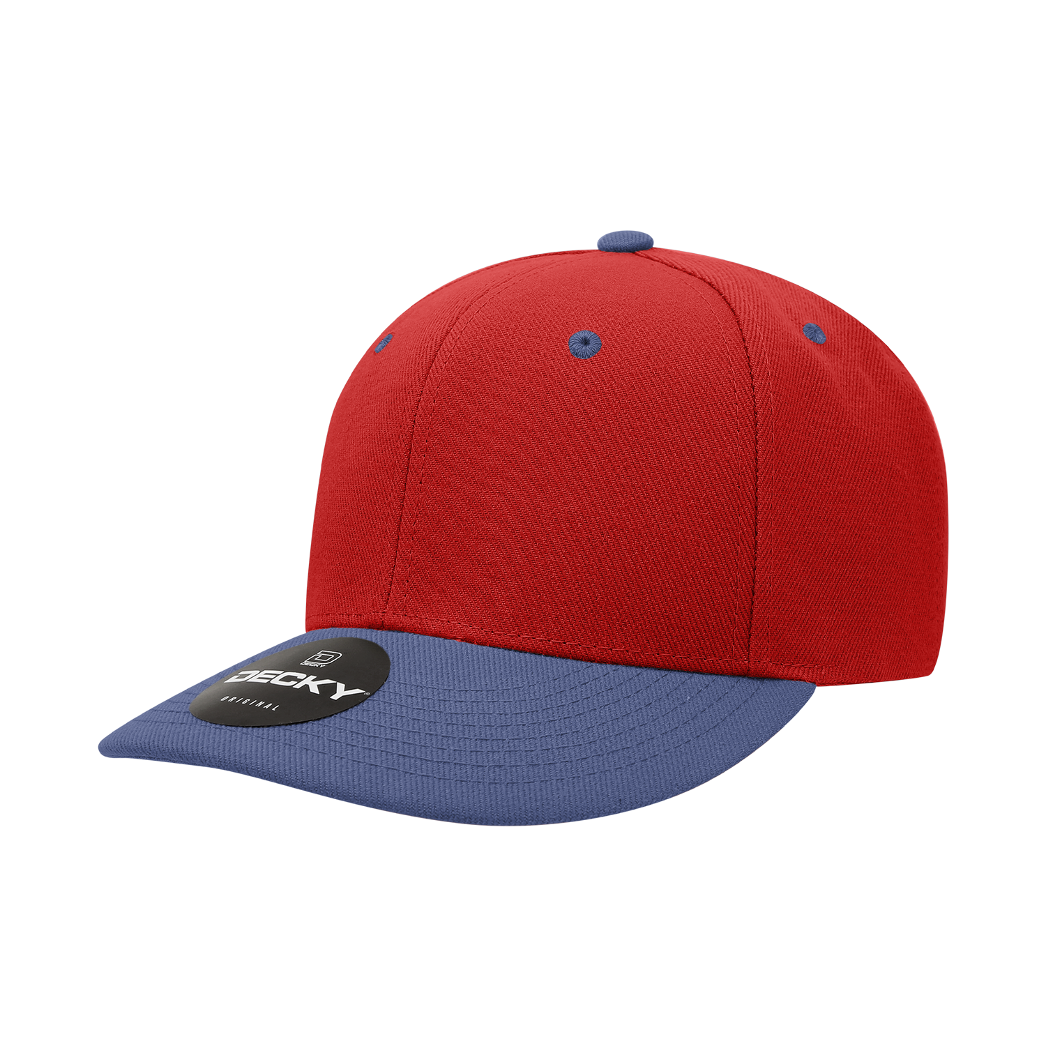 Decky 207 - Deluxe, Mid Pro Baseball Caps - 207: Black/Grey