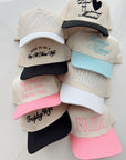 Trophy Wife - Black Vintage Trucker Hat