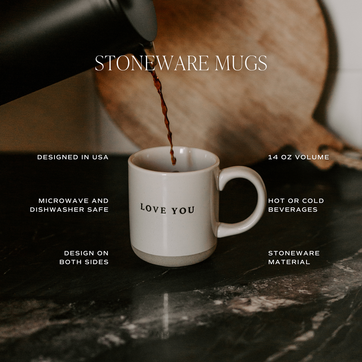Mama Needs Coffee Stoneware Coffee Mug - Gifts &amp; Home Decor