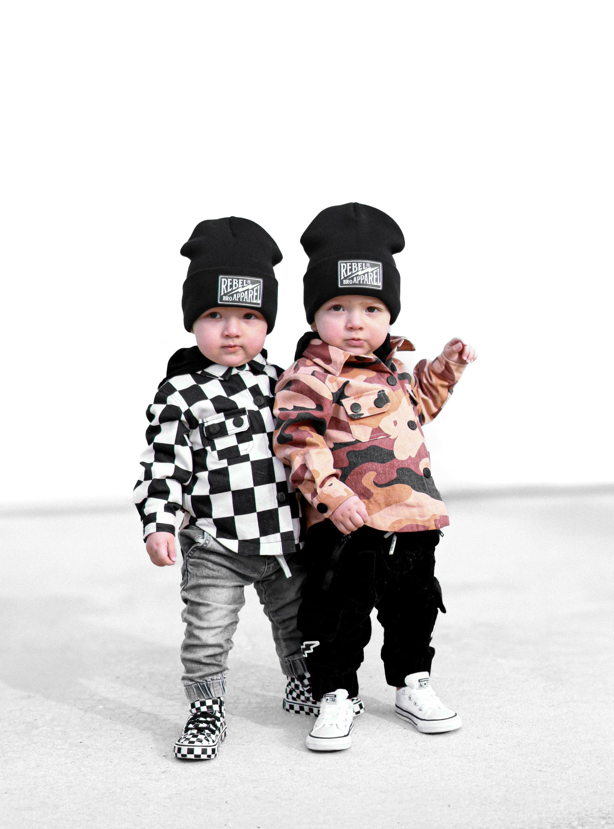 Hooded Flannel in Ranger Camo