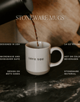 *NEW* Green Fair Isle Sweater Stoneware Coffee Mug - Gifts