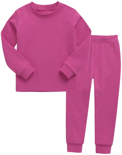 Daily Cotton Boys Girls Long Sleeve PJs
