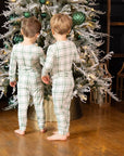 Plaid Two Piece Pajamas