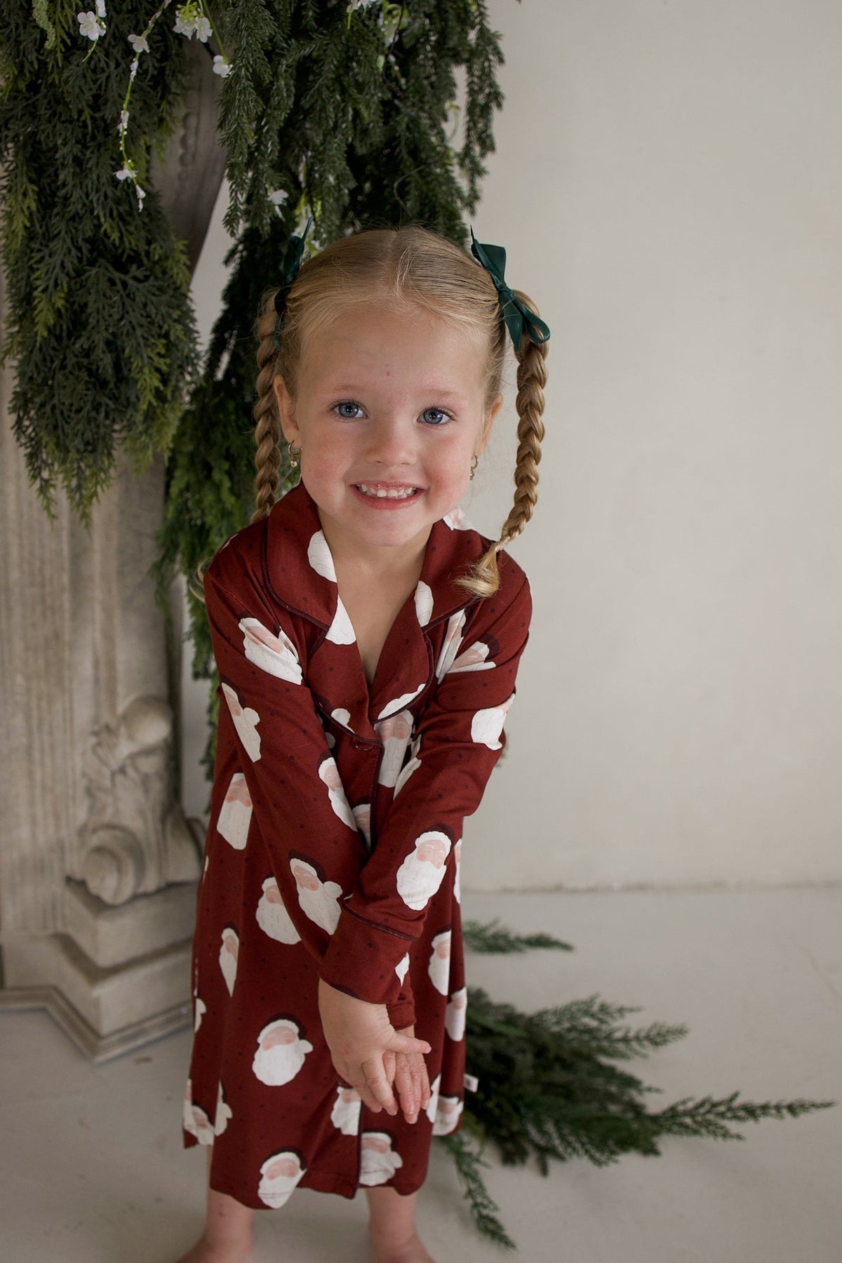 Bamboo Sleeping Dress | Vintage Santa