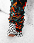 SK8TR Hi-Top in Venice (Checkered)