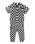 Pit Crew Romper in Venice