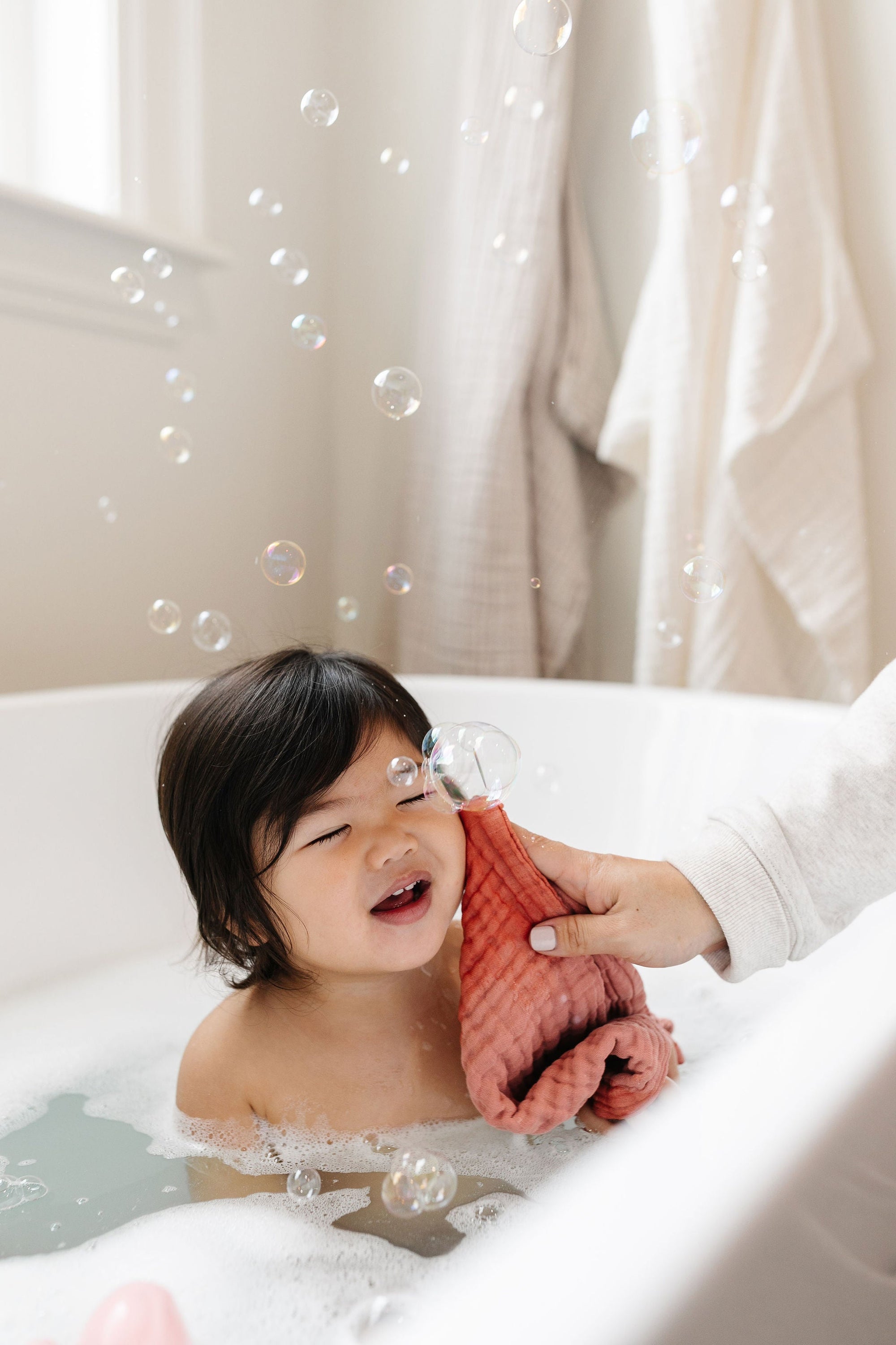 Bath - Washcloth 3 Pack - Cream