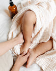 Bath - Toddler Hooded Towel - Cream