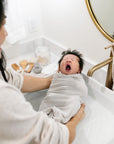 Bath - Swaddle Blanket - Adrian Ribbed