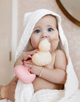 Bath - Infant Hooded Towel - White