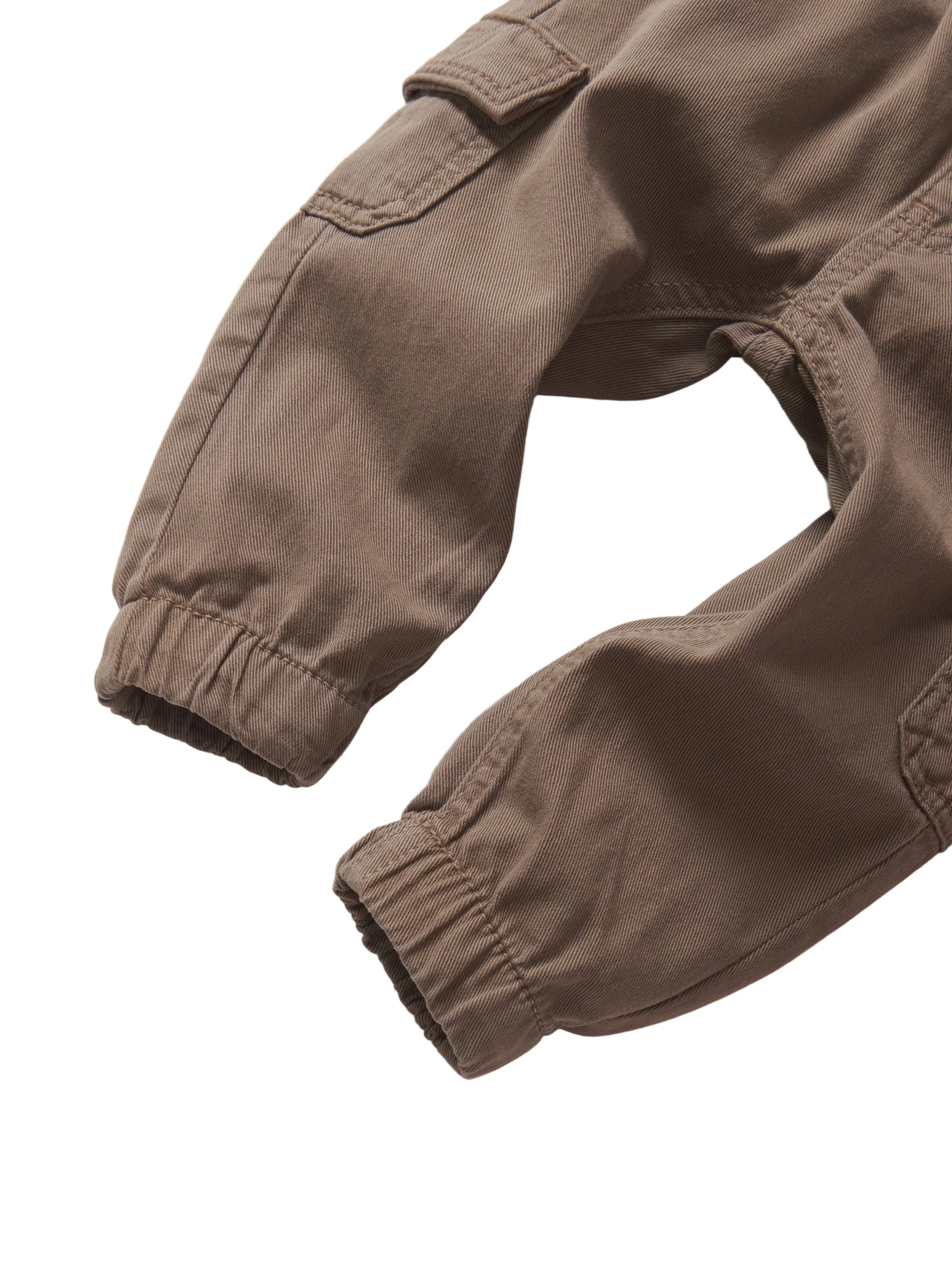 Cotton Twill Caro Jogger - Mushroom