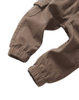 Cotton Twill Caro Jogger - Mushroom