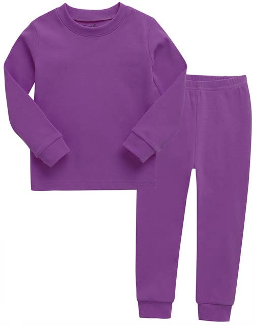 Daily Cotton Boys Girls Long Sleeve PJs
