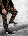 Organic Ribbed Set in Smoke + Spice (PREORDER)