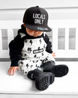 Classic Midi Rain Boot in Black / Black
