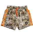 Camo checkered boardshorts