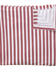 Red Stripe Bamboo Swaddle