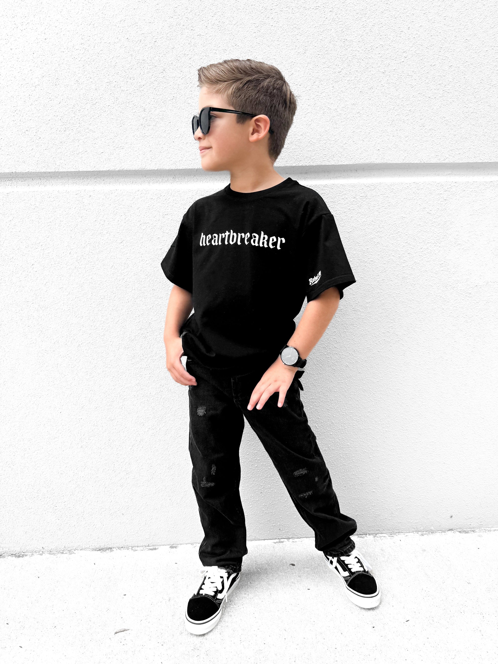 Bamboo Graphic Tee in Heartbreaker