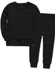 Modal Black Long Sleeve PJs