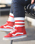 Socks - Red stripe