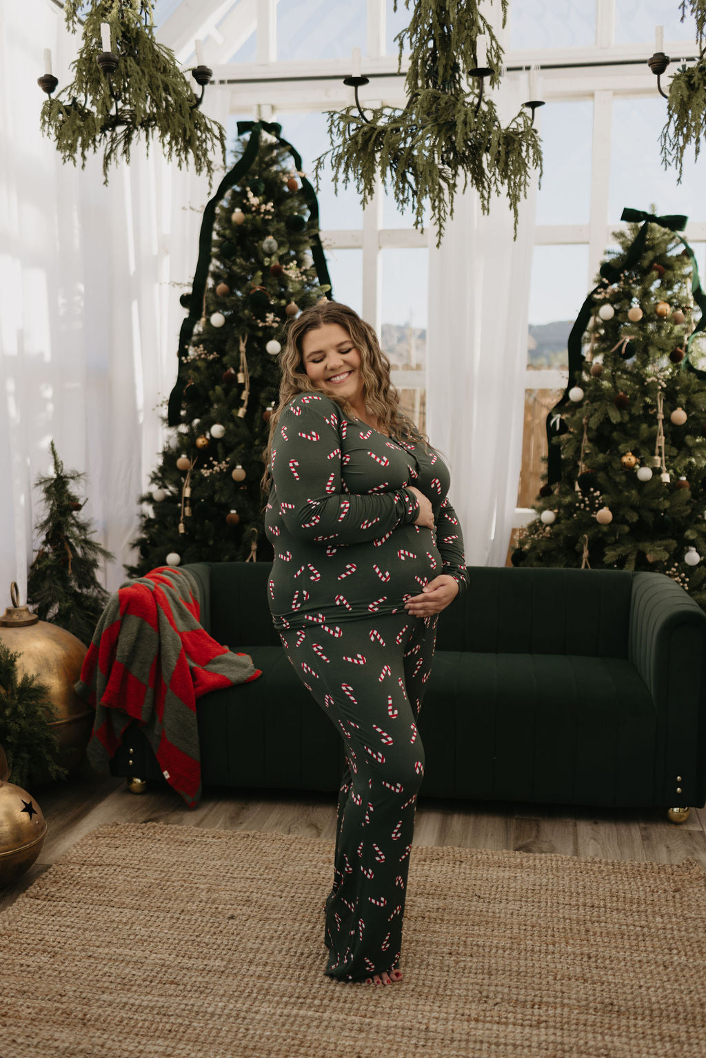 Women&#39;s Bamboo Pajamas | Candy Cane Lane 2024