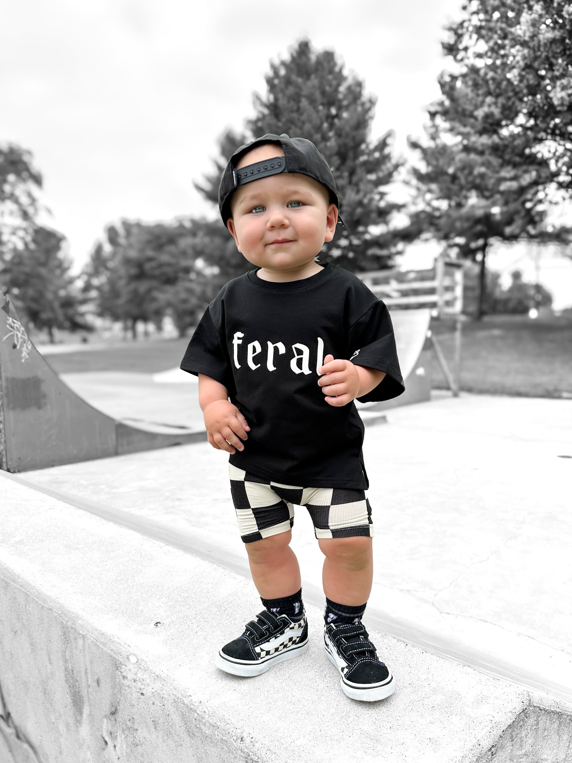 Bamboo Graphic Tee in Feral